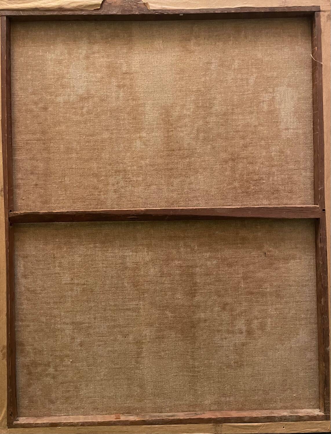 Ancient painting Pieta or Virgin of the Angustias of Granada 17th century