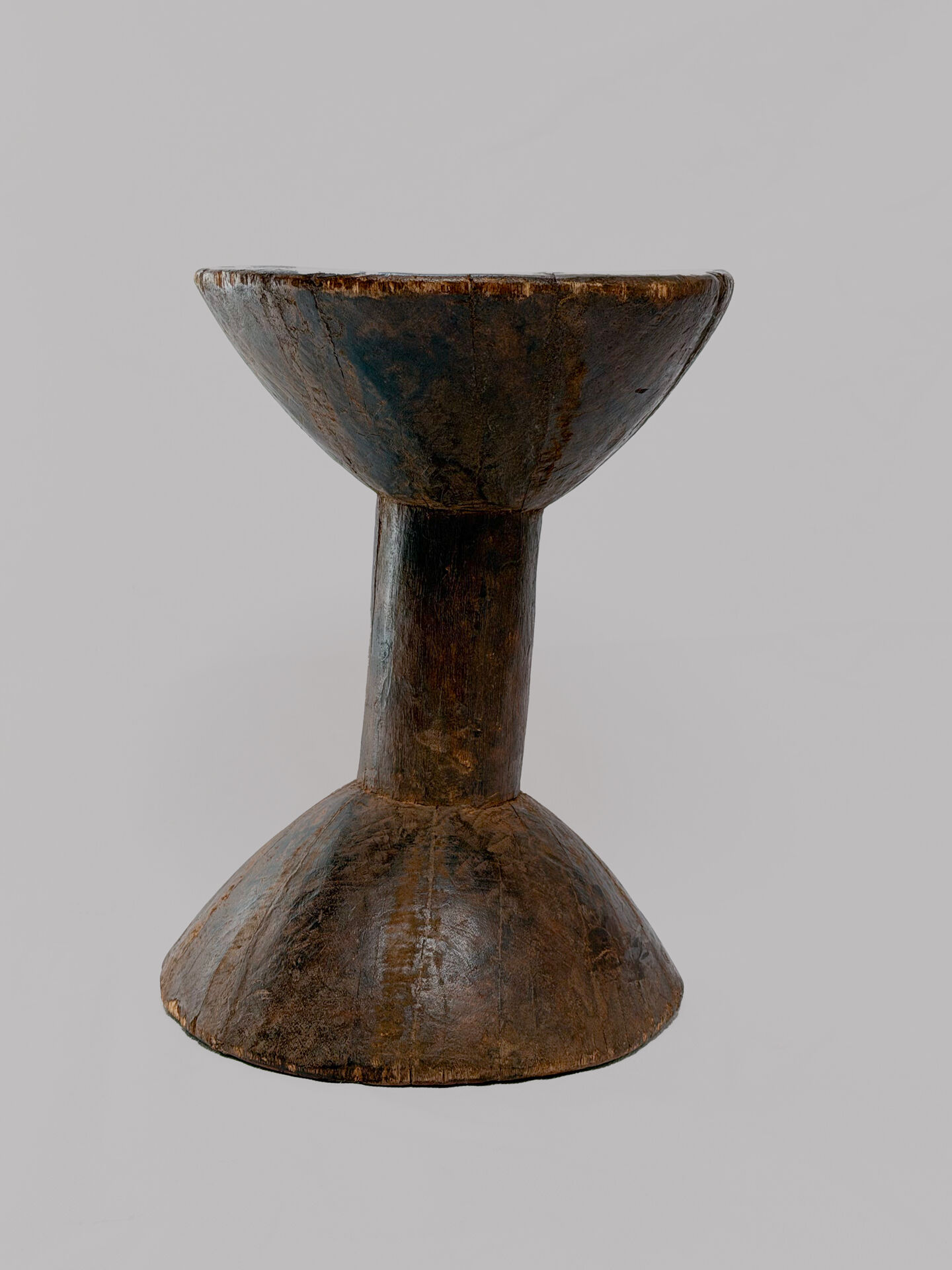 Senoufo stool in wood (Burkina Faso)