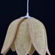 Suspension and rattan flower petals.