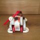 Snoopy Ficher Price wooden dog to shoot