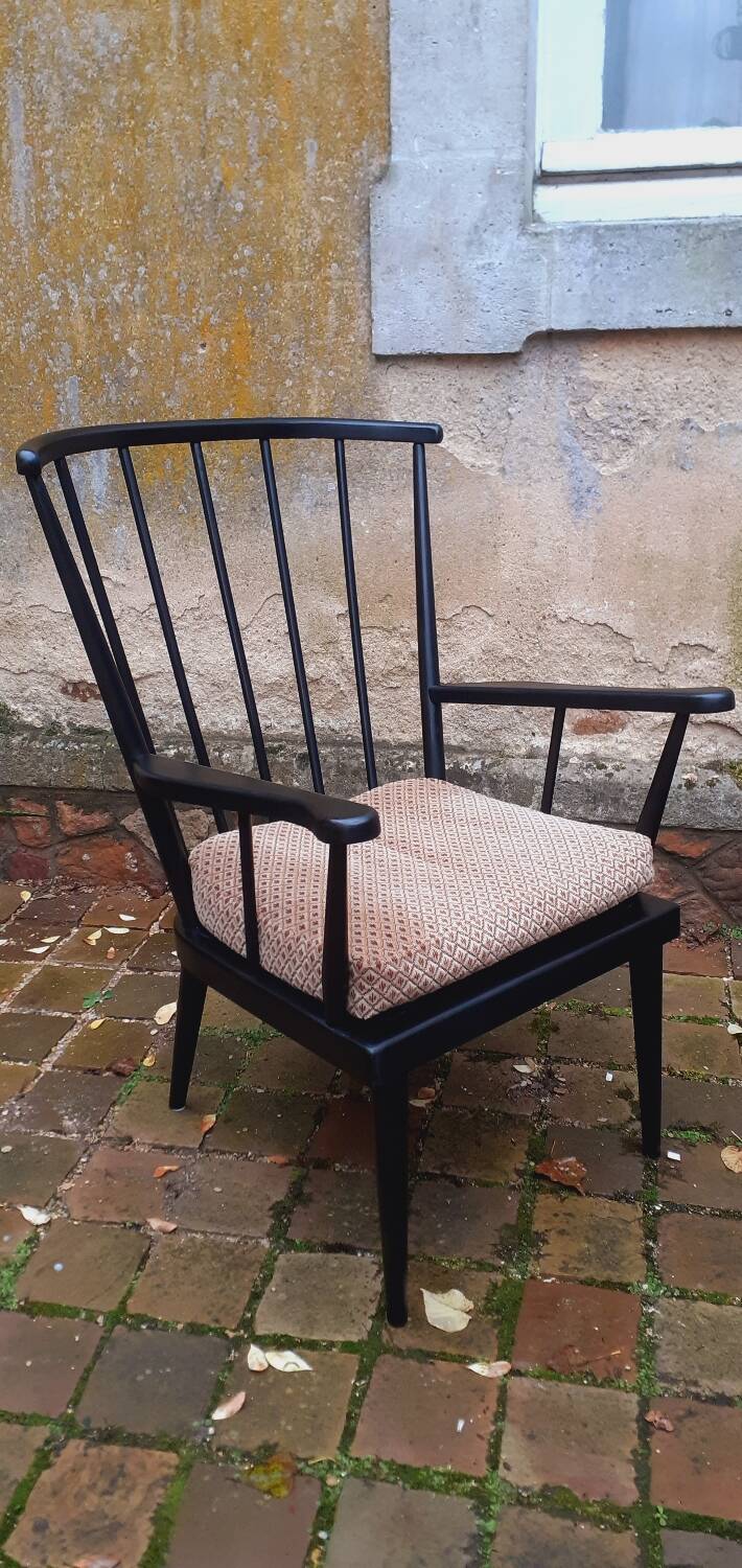 Pair of Baumann armchairs, 1960s