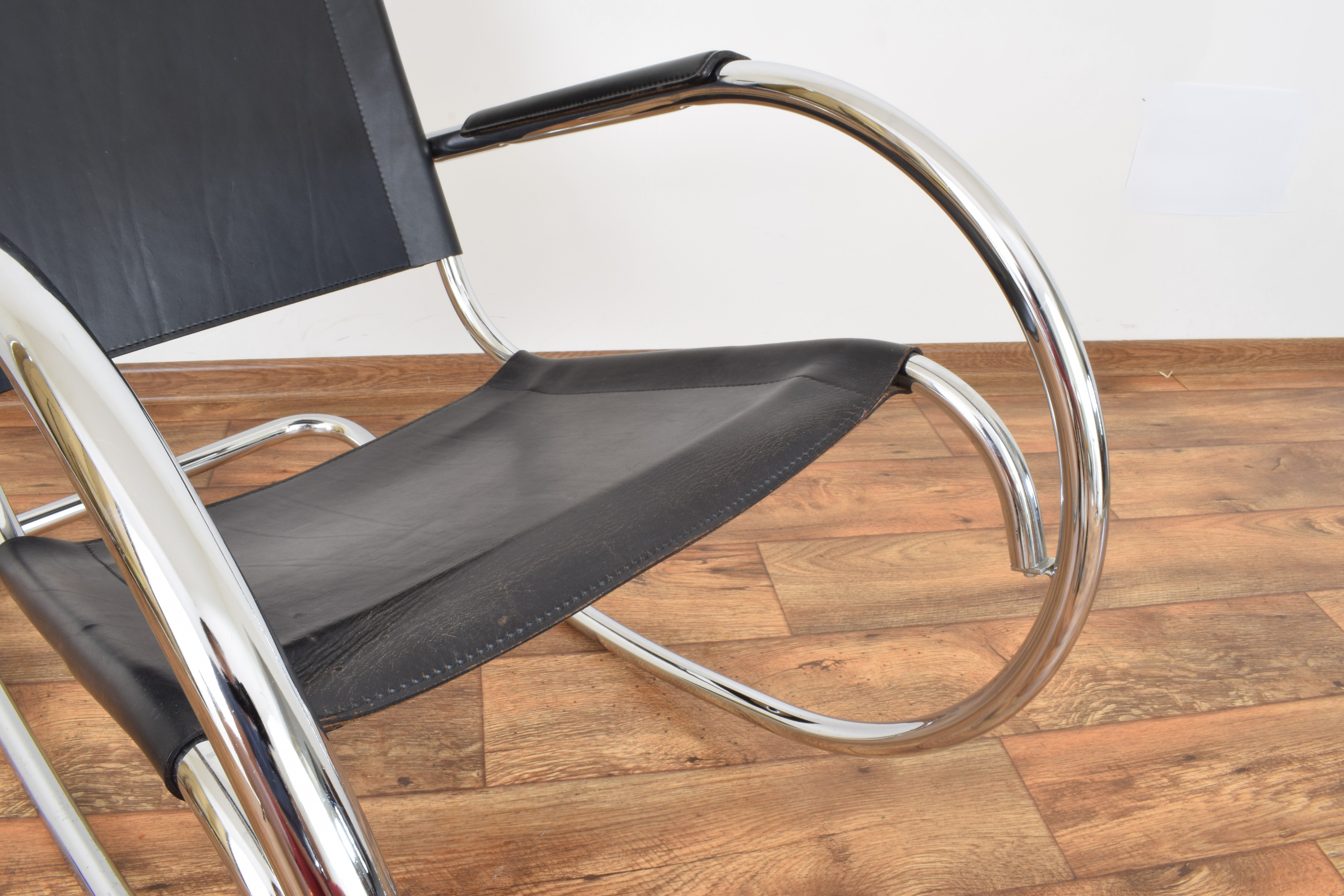 Mid-century italian rocking chair from Fasem, 1960s