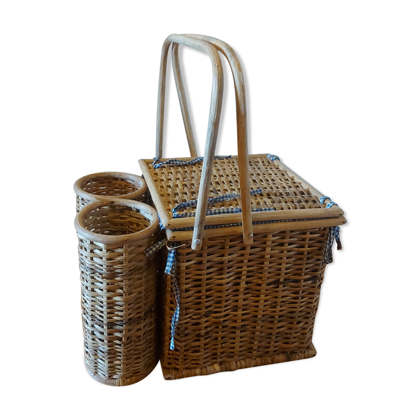 Panier à pique nique en rotin