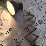 Lampe d'atelier accordéon  , type Jielde