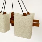 Vintage Scandinavian 70s chandelier.