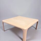 Artemide Giano coffee table 70x70 cm – ABS Space Age – Italian design 1970s