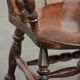 Antique English Windsor spindle chair from the early 19th century
