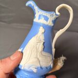Cruche, pichet, vase en porcelaine victorienne Sam Alcock