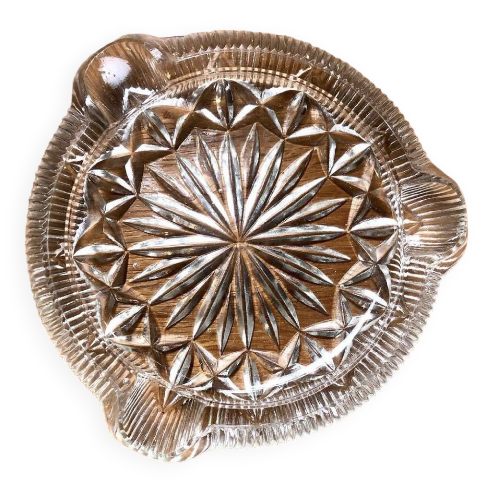 Glass ashtray and pocket tray