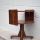 Vintage wooden furniture on casters, Formica furniture, side table