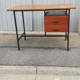 Vintage wood and metal desk