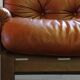 Vintage 1970s Leather Lounge Chairs by Elsa & Nordahl Solheim for Rybo Rykk