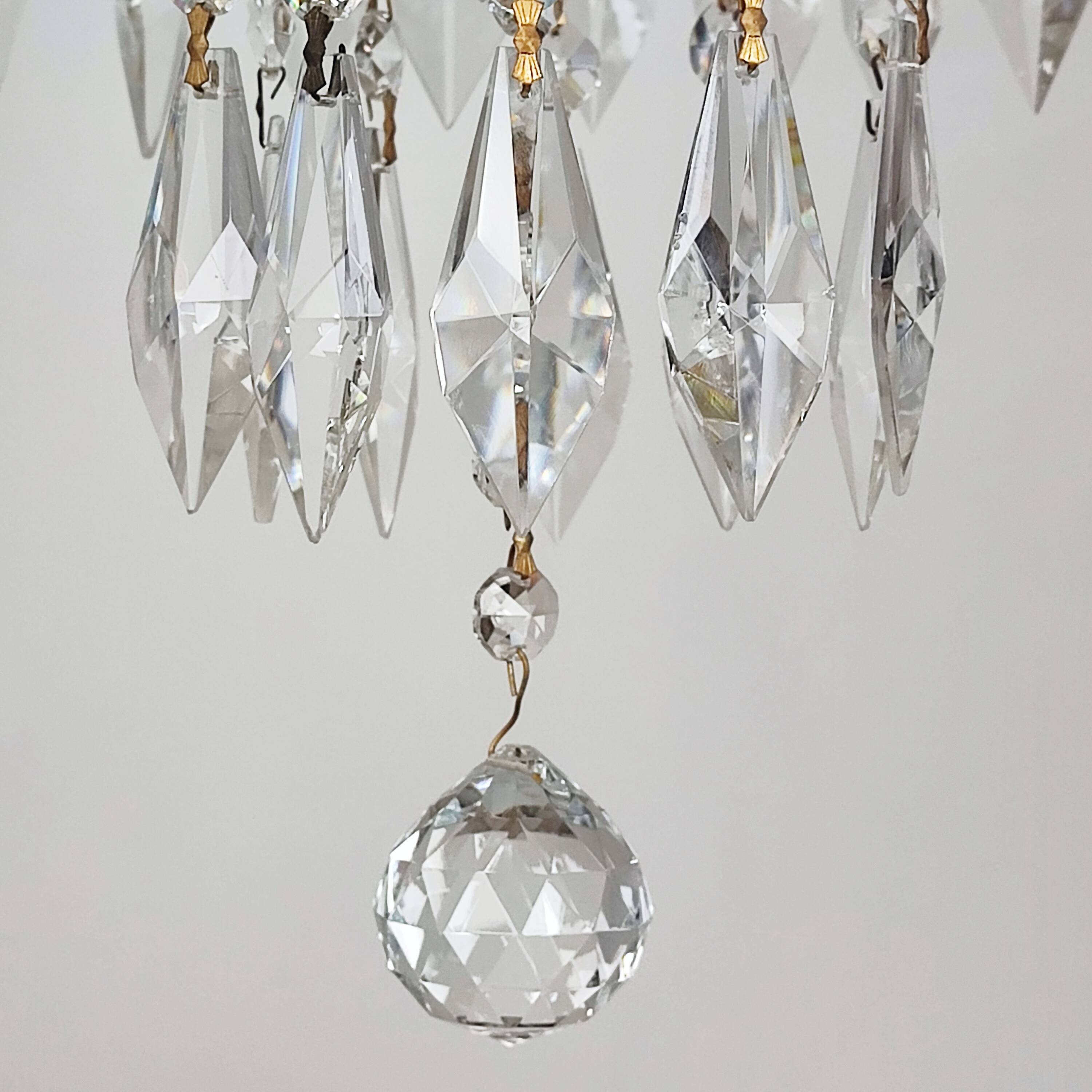 “Cascade” tassel chandelier