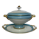 Limoges, soup tureen on stand, porcelain, early 20th century.