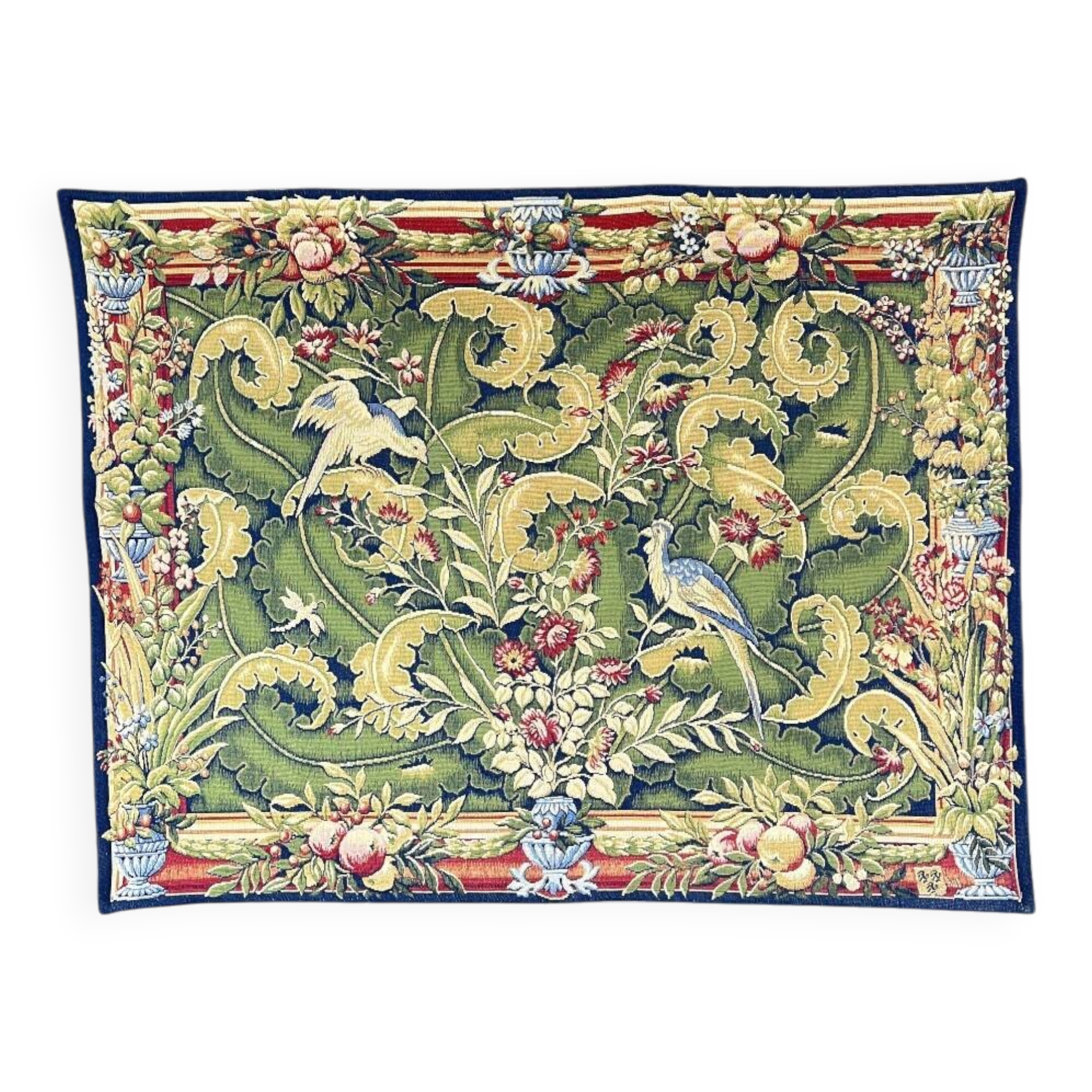 Decorative tapestry "Aristolochia Leaves", 20th Century