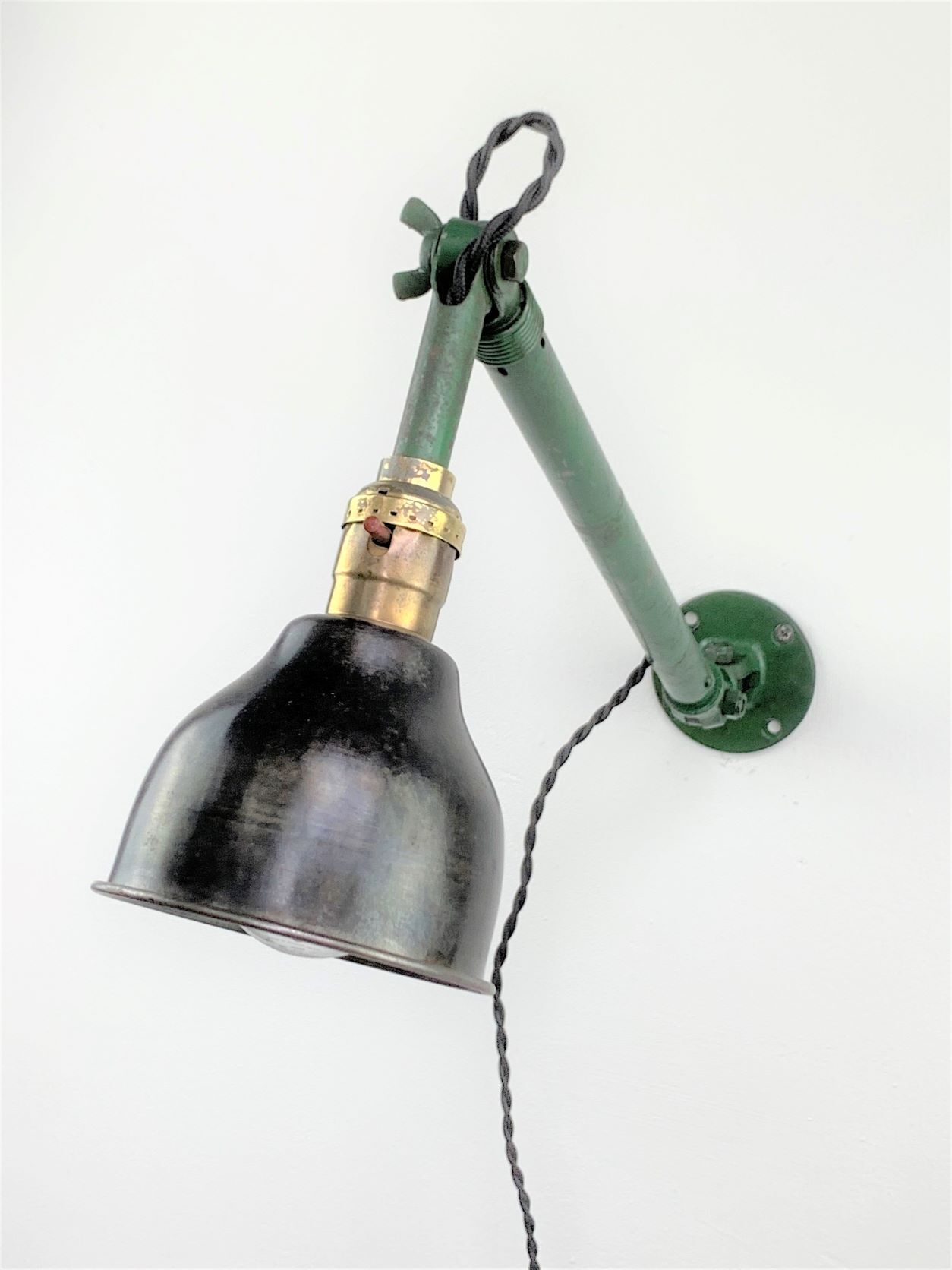 Ajusco adjustable fixture co milwaukee wis old american lamp brand ajusco 1930