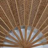 Ancient giant bamboo fan