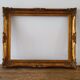 Gilded and molded wooden frame