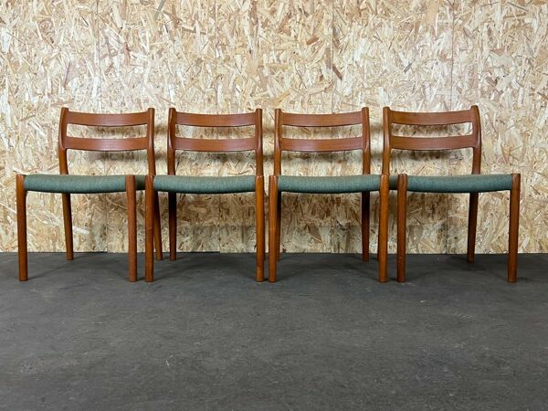 Chaises de Niels O. Möller pour J.L. Moller’s 60/70