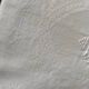 3 white tea towels in damask cotton thread with BN monogram.