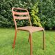 A Tolix bistro chair
