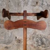 Oak coat rack, France, early 20th century
