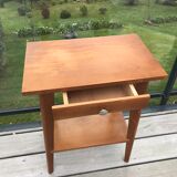 Side wooden side table