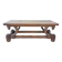Solid oak coffee table