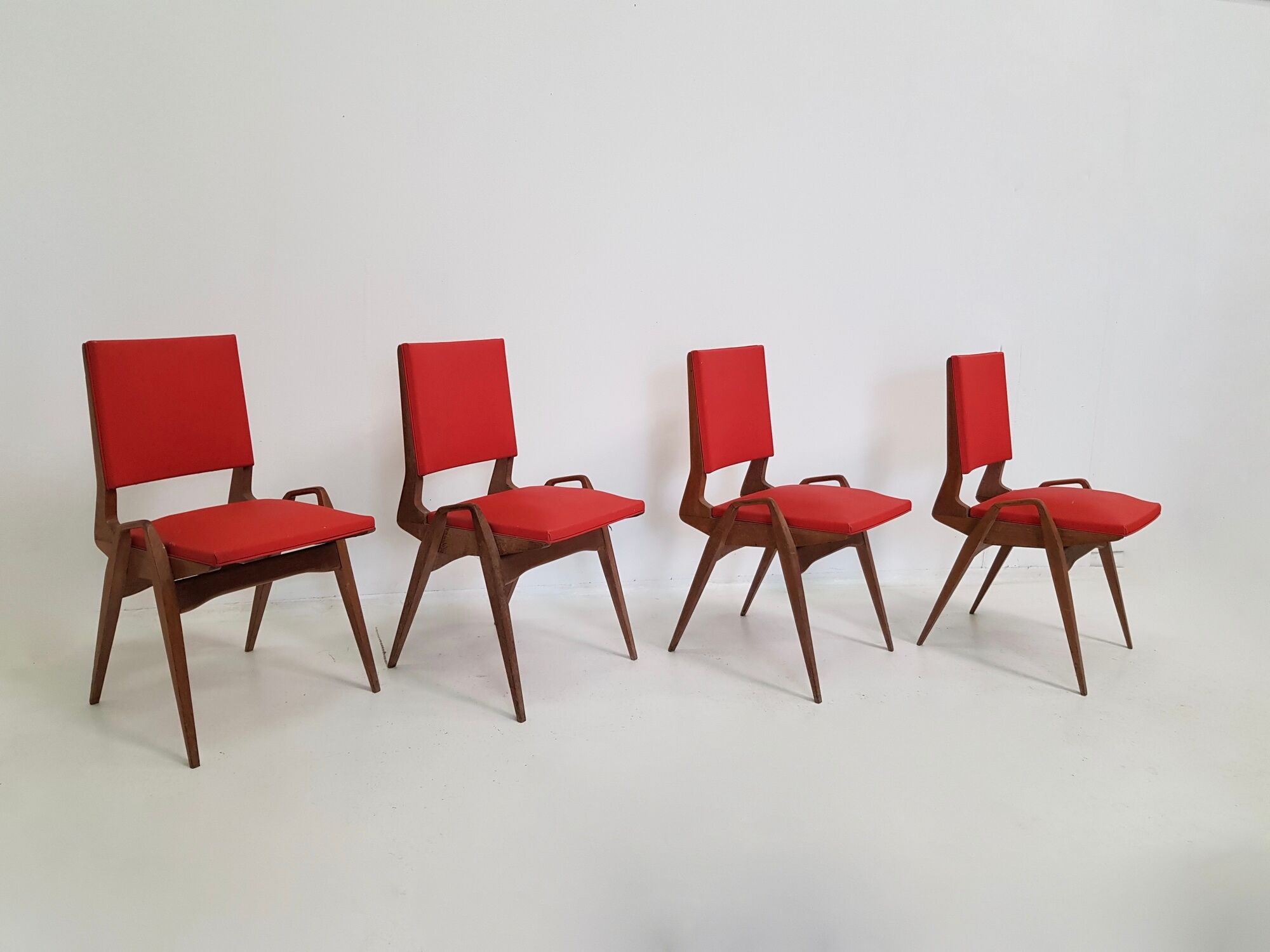 Suite of 4 chairs from Maurice Pre  1950