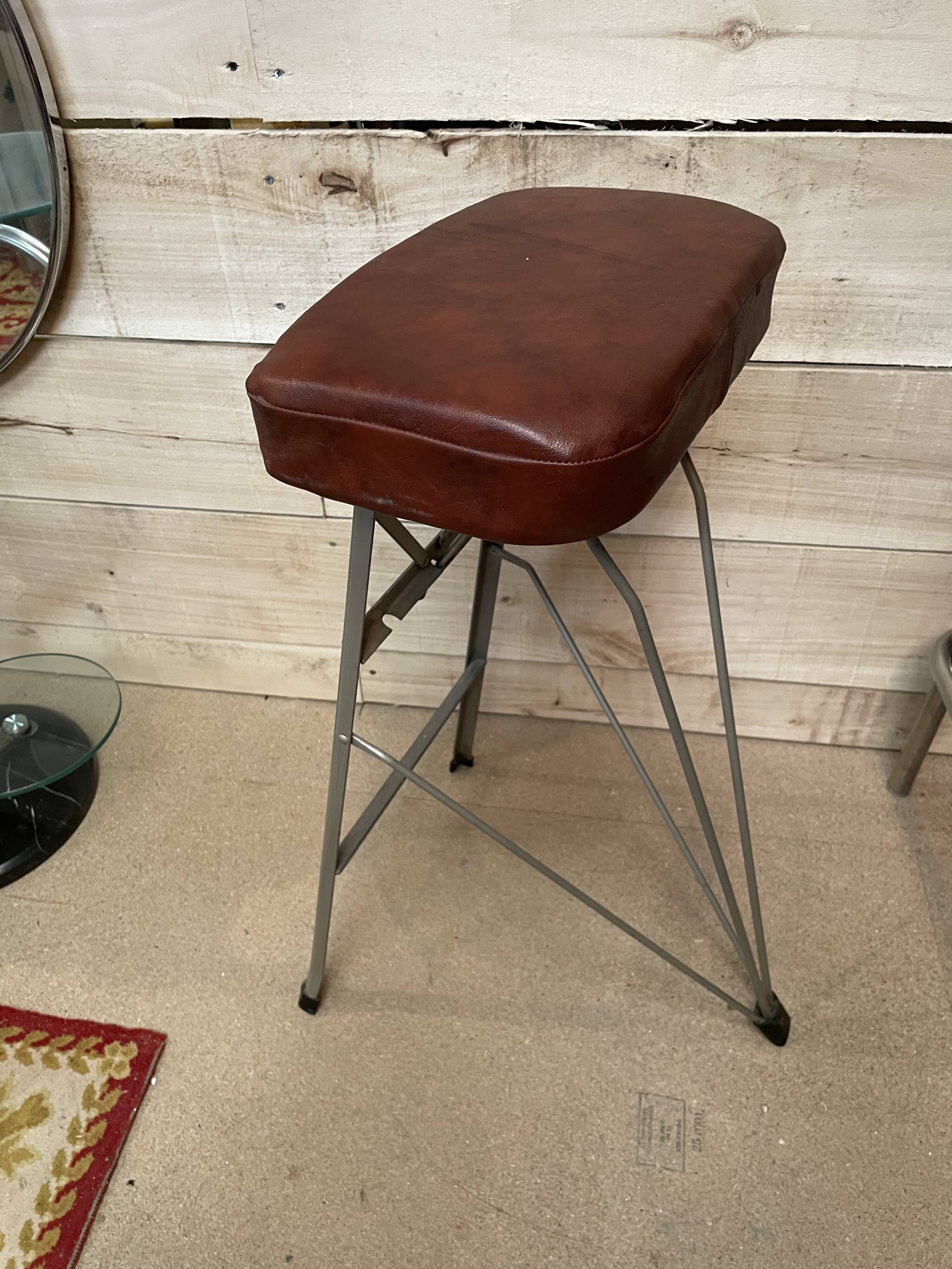 Folding stool dragonfly vintage year 50