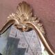 Louis XV-style golden mirror