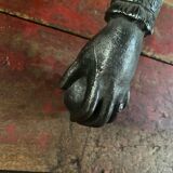 19th century cast iron “hand” door knocker