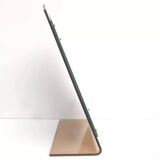 Dressing table mirror inclined plexiglass trapeze shape 70s