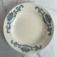 Set of 3 Longchamp Lutèce deep plates in ironstone.