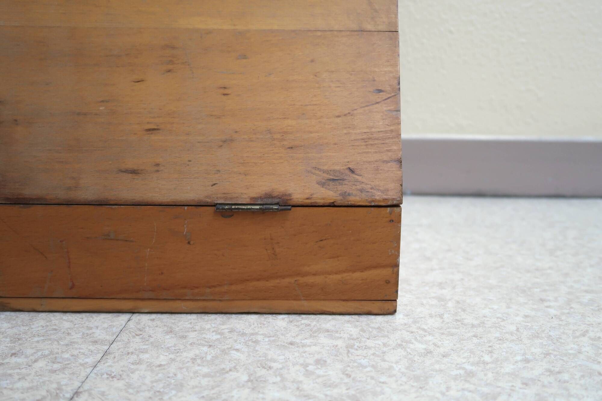 Peugeot Frères wooden toolbox, 50s