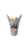 Vase de lave en céramique vintage Tess