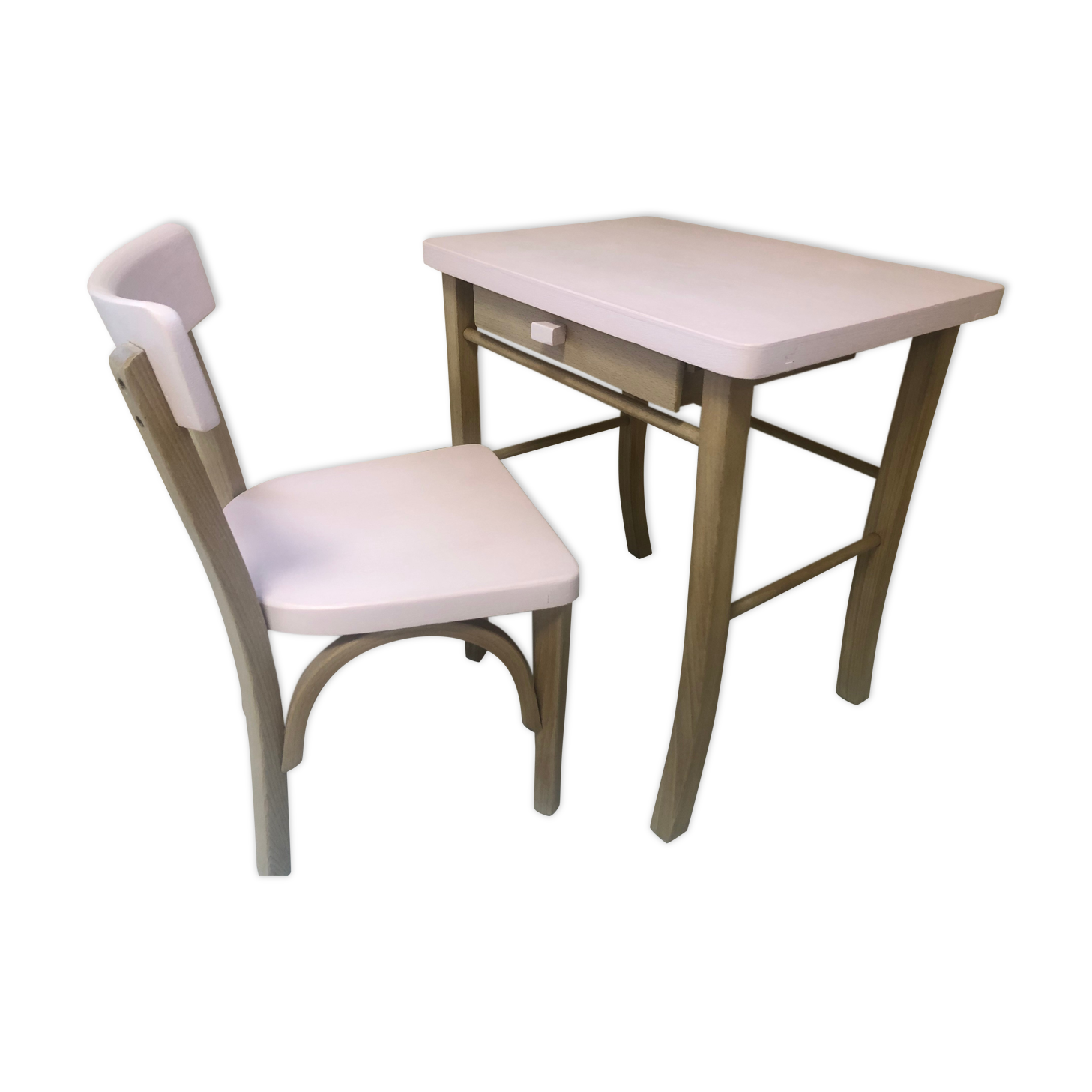 Baumann desk and children's chair