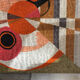 Tapisserie murale vintage .