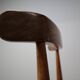 Set of six Alfred Hendrickx Model 500 dining chairs in Rosewood,