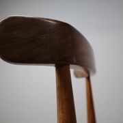Set of six Alfred Hendrickx Model 500 dining chairs in Rosewood,