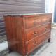 Mahogany chest of drawers from the nineteenth century