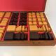 Wooden chess set, 1970