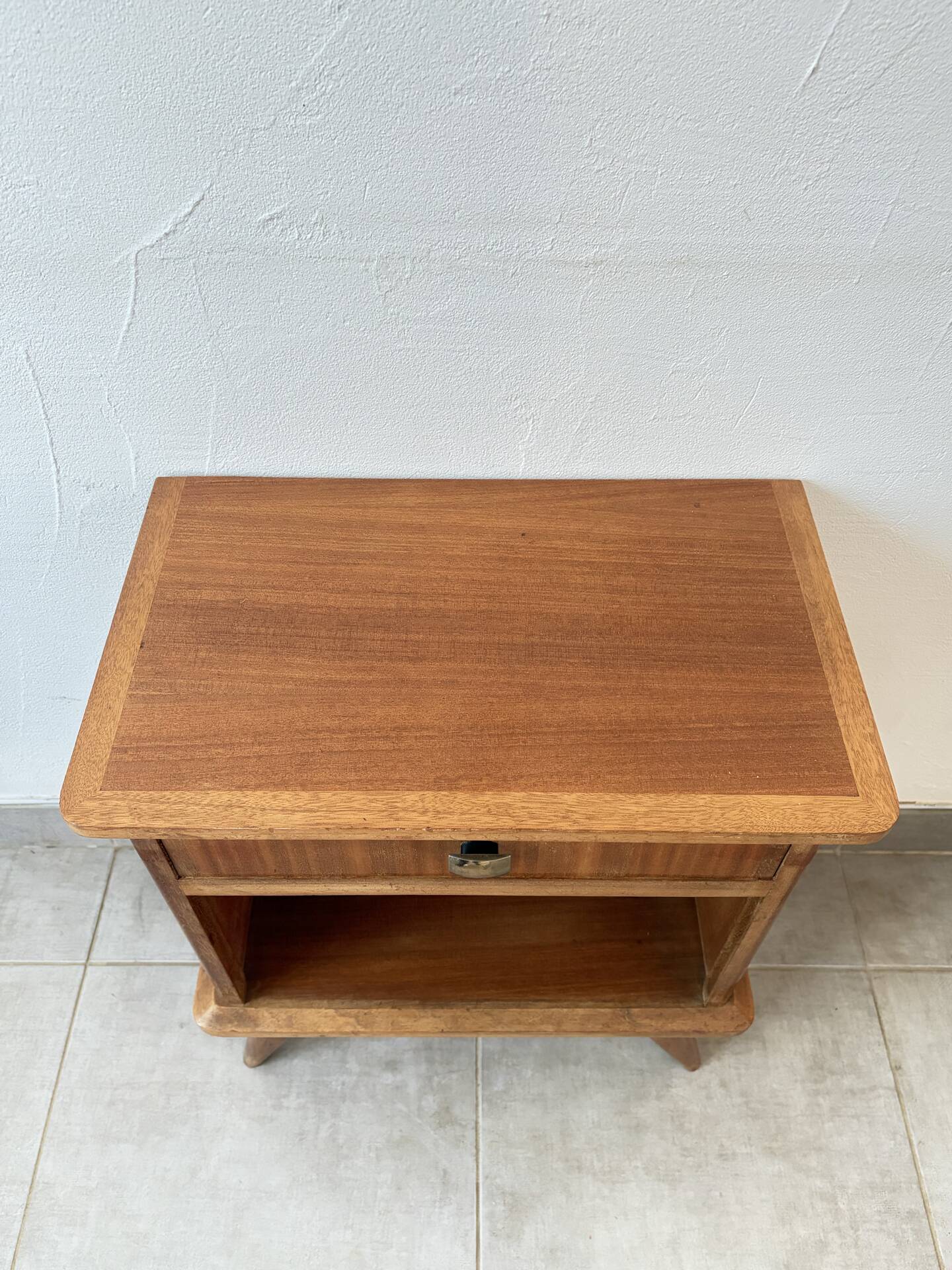 Scandinavian vintage bedside table