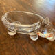 Empty pocket hippopotamus crystal art vannes france