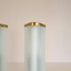 Extra-large modern mid-century wall lamp pair attributed to Asea.