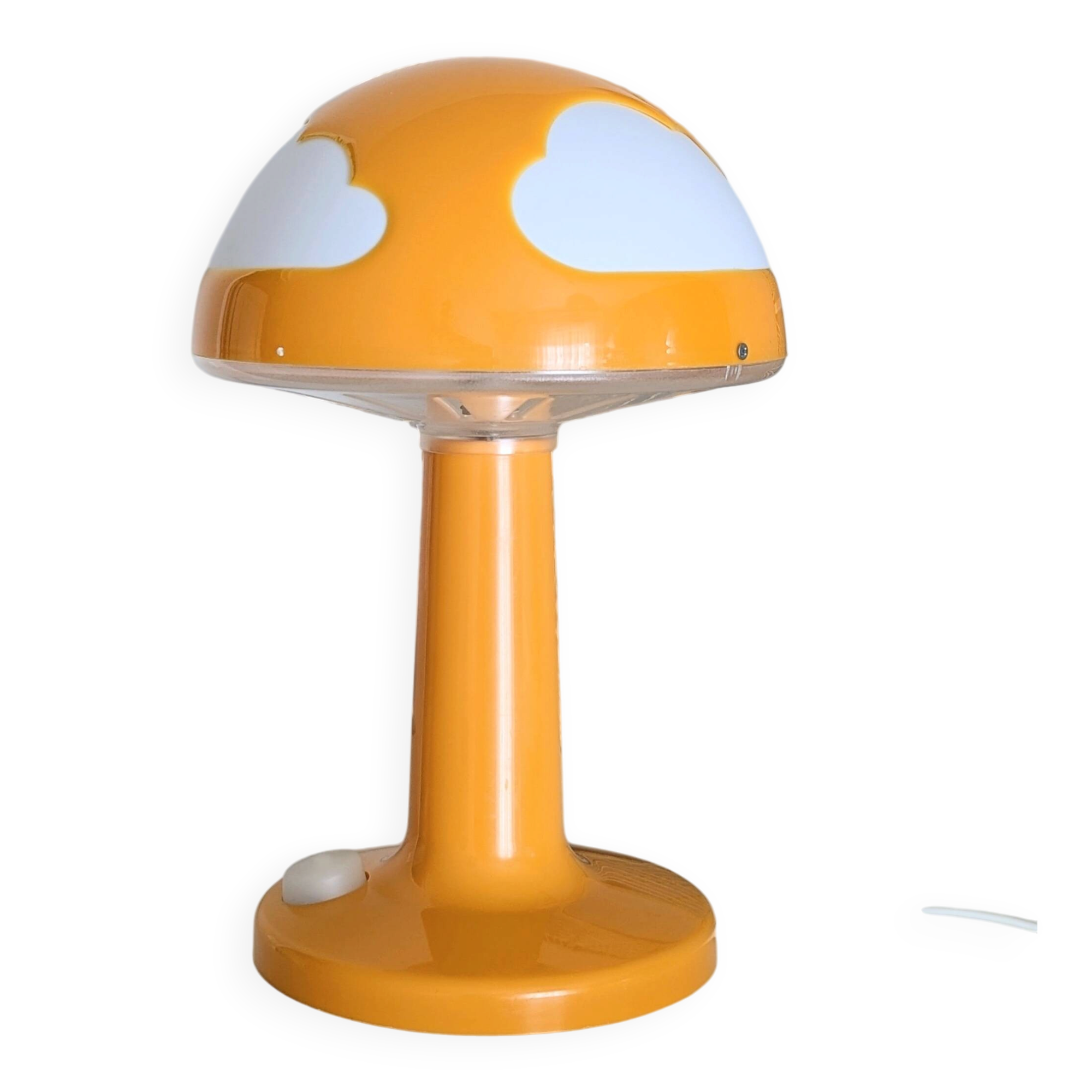 Ikea Skojig orange lamp (L-0145)