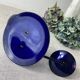 Vintage enamelled metal candle holder
