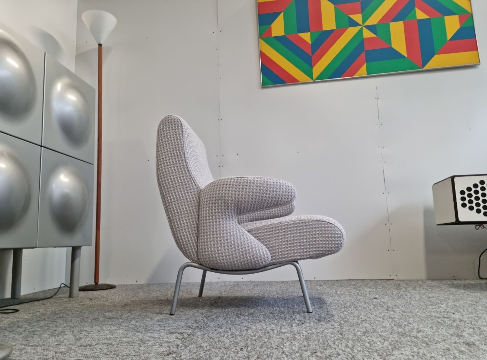 Fauteuil Delfino design Erberto Carboni par Arflex
