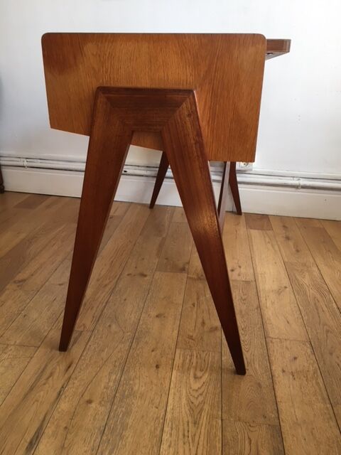 Console Scandinavian vintage feet compass