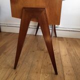 Console Scandinavian vintage feet compass